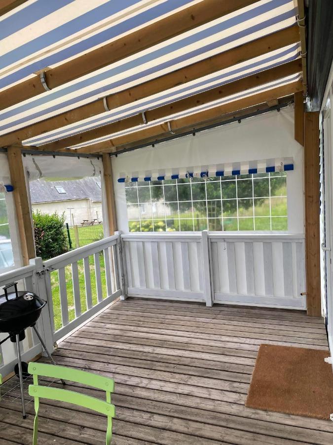Mobil-Home 4/6 Personnes , Terrasse Couverte ,Piscine Chauffee . Biville-sur-Mer Ngoại thất bức ảnh